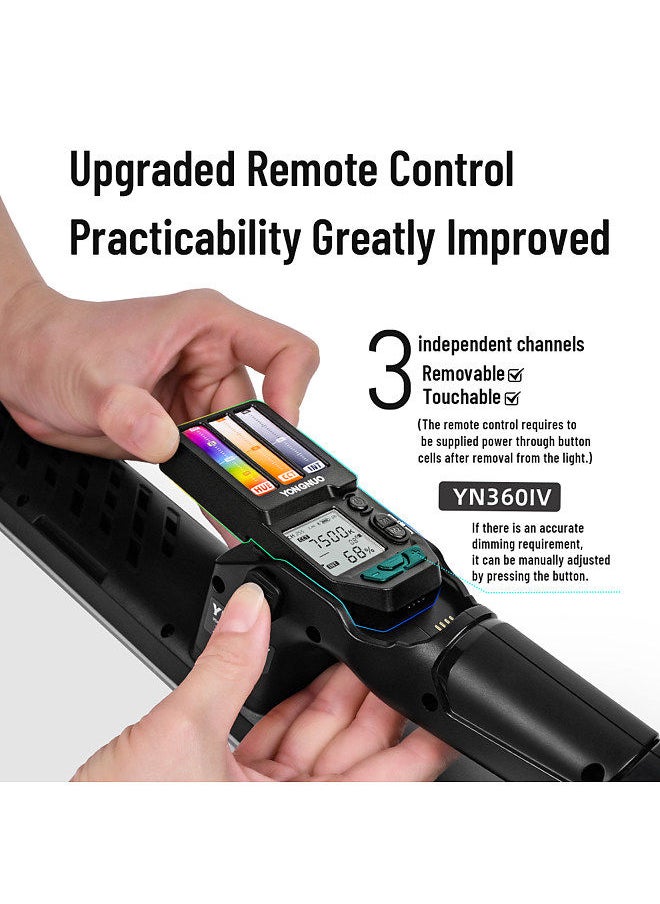 YONGNUO - YONGNUO YN360IV Handheld RGB Video Light LED Fill Light Stick - Image 1