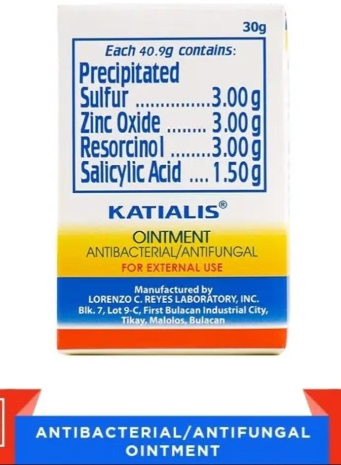 Katialis Ointment Antibacterial and Antifungal 30g - Image 1