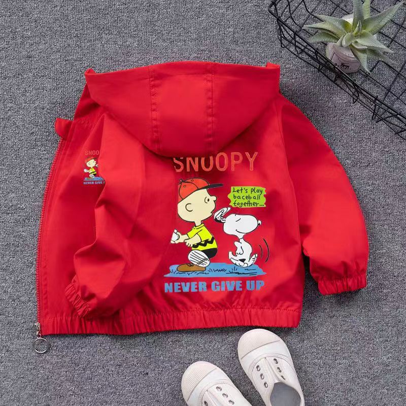 2023 Autumn New Girls' Windbreaker Jacket Baby Girls' Cardigan Casual Boys' And Girls' Hooded Jacket Jacket - Image 4