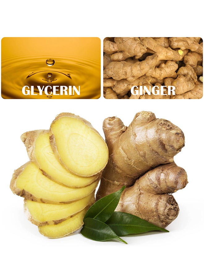 West&Month Ginger Essential Oil, Of Essential Oil For Abdominal Fat Removal, Accelerate Metabolism Burn Calories Beautiful Curve 30ML  - Image 3