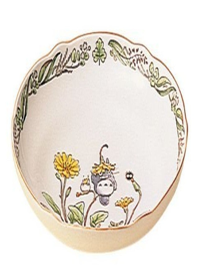 NORITAKE My Neighbor Totoro Dish Plate Studio Ghibli 19.5cm TT97897/4924-7 (Japan Import)