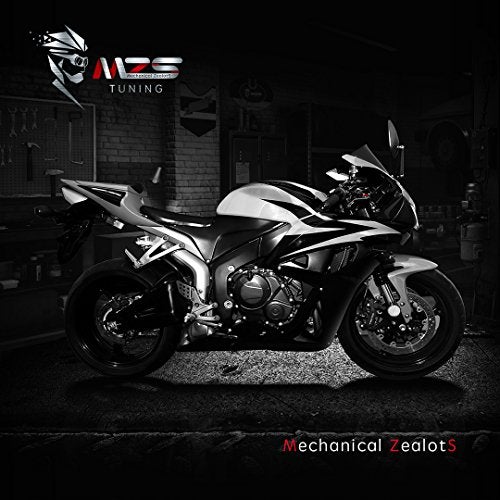 MZS مكابح دراجة نارية MZS سوداء قابلة للتعديل قصيرة CNC متوافقة مع MT07 MT-07 2025 / MT-10 FZ-10 2017-2021 / Niken 2018-2021 - Image 3