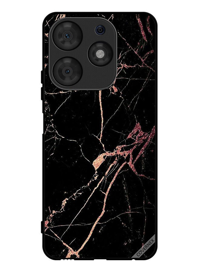 Covernex Protective Case Cover For Tecno Spark 10 Pro Cracked Marble Pattern  - Image 1