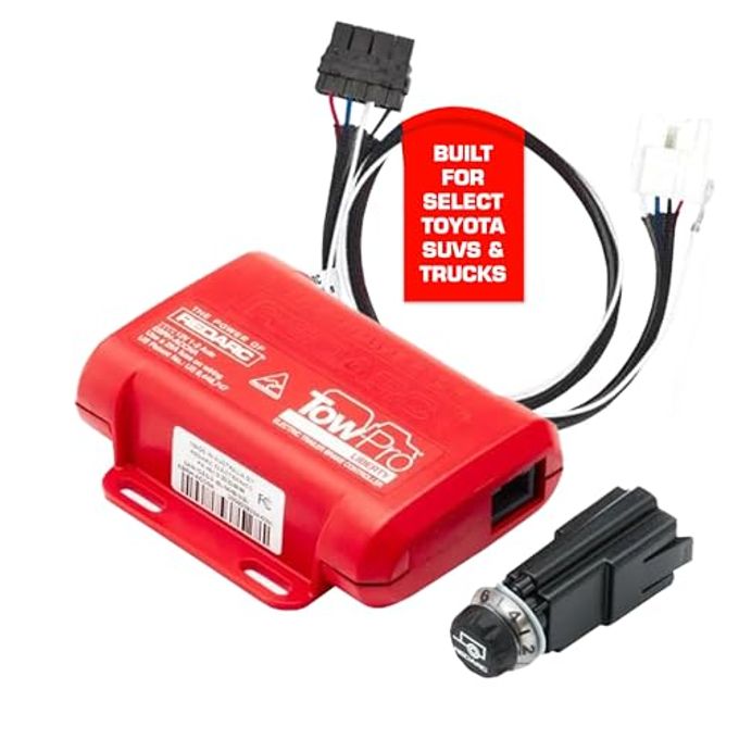 REDARC Tow-Pro Liberty Electric Trailer Brake Controller Kit, Toyota Land Cruiser, Sequoia, 4Runner, Tundra, Tacoma, Proportional Braking, Plug And Play, 12V Compatible, Tow Rv, Camper, Trailer, Boat - Image 1