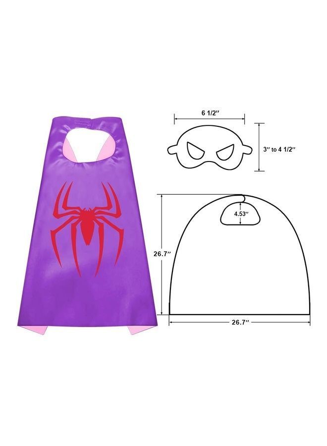NIBEMINENT 4-Piece Dress up Superhero Costume one sizecm - Image 2