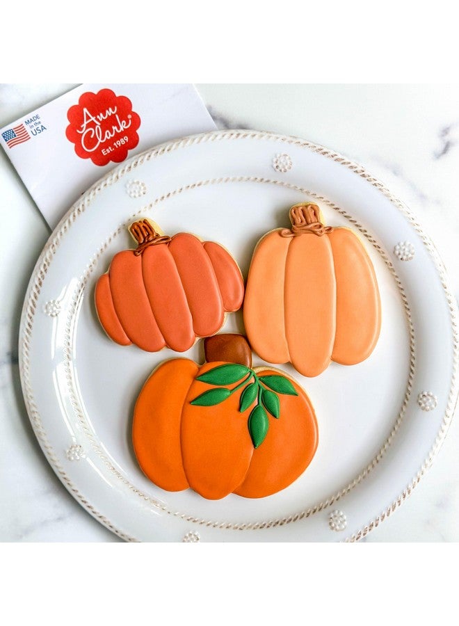 Ann Clark Cookie Cutters Halloween & Thanksgiving Pumpkin Patch Cookie Cutters 3-Pc. Set Made in USA by Ann Clark  - Image 1