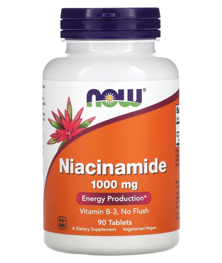 now Niacinamide 1000 mg 90 Tablets