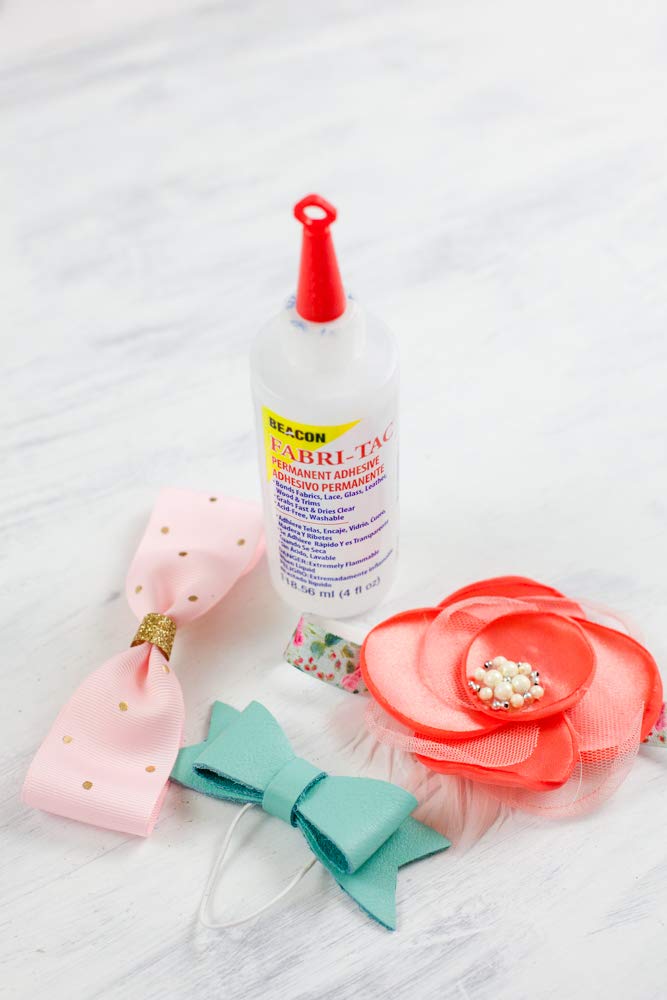 BEACON Fabri-Tac Premium Fabric Glue - Quick Drying, Crystal Clear, Permanent - for Fabrics, Canvas, Lace, Wood and More, 8-Ounce - Image 2