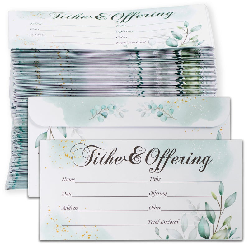 Granatan Church Offering Envelopes, 200 Count Cash and Tithing Envelopes Church for Donations - Image 1
