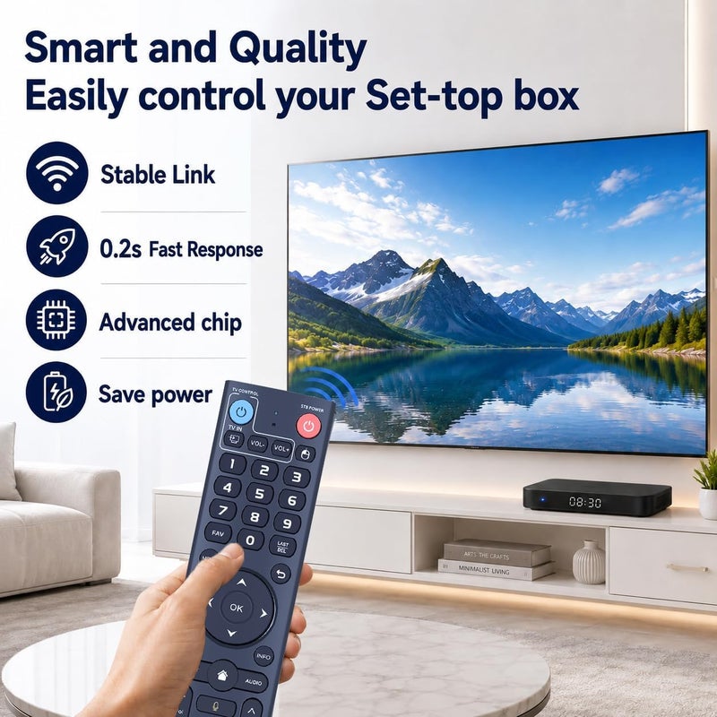 ZWP New V3 Pro Replacement Voice Remote Control fit for vSeeBox V3 Pro Elite, Max, V3 Pro, V2 Pro, V1 Pro - Image 3