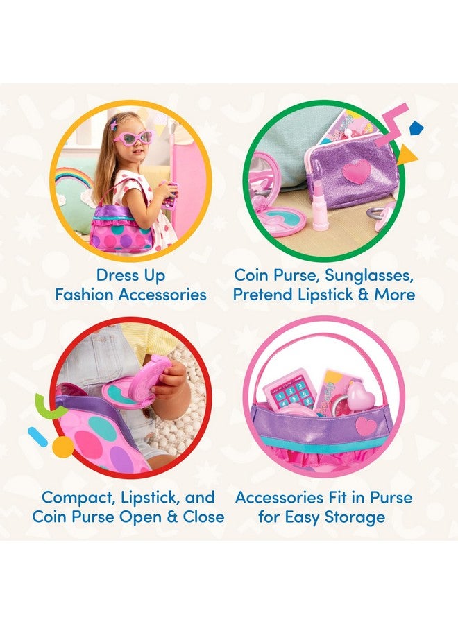 BATTAT Battat- Play Circle- Makeup & Beauty Set - Dress Up Fashion Accessories - Pretend Play- Toys For Kids- Princess Purse Set- 3 years +  - Image 3