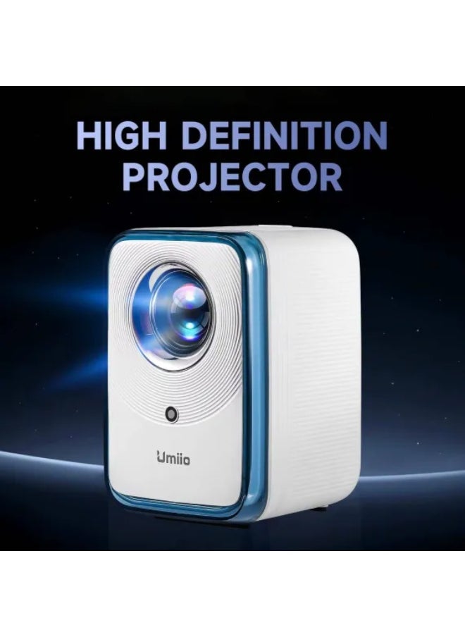 Umiio Umiio P60-u20 LCD HD Smart Projector 1280P, Auto Correction, WiFi/Bluetooth 5.0, 50-150 Inch, Free Projection Portable Projector  - Image 4