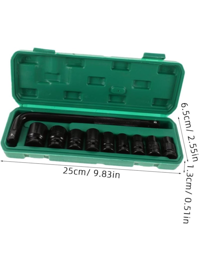 GGOOT 1Set Electric Wrench Socket Extended Hexagonal Wrench for Automotive Repair Versatile Hardware Tool for Tight Spaces Efficient Fastening and Loosening - Image 2