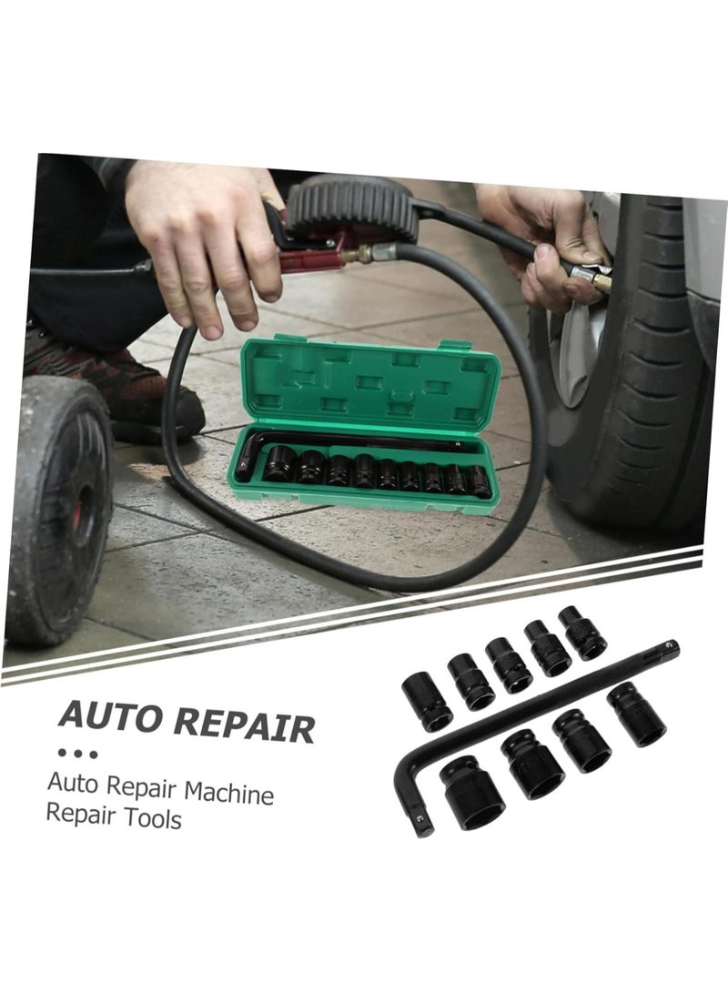 GGOOT 1Set Electric Wrench Socket Extended Hexagonal Wrench for Automotive Repair Versatile Hardware Tool for Tight Spaces Efficient Fastening and Loosening - Image 3