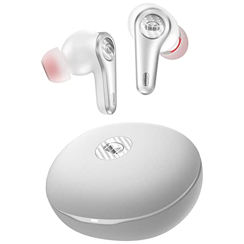 Monster Clarity 80 Hybrid Active Noise Cancelling Wireless Earbuds 42dB inEar ANC Earphones Deep Bass with 6 Mics Bluetooth 52 50H Play Time with Wireless Charging Case - Image 1