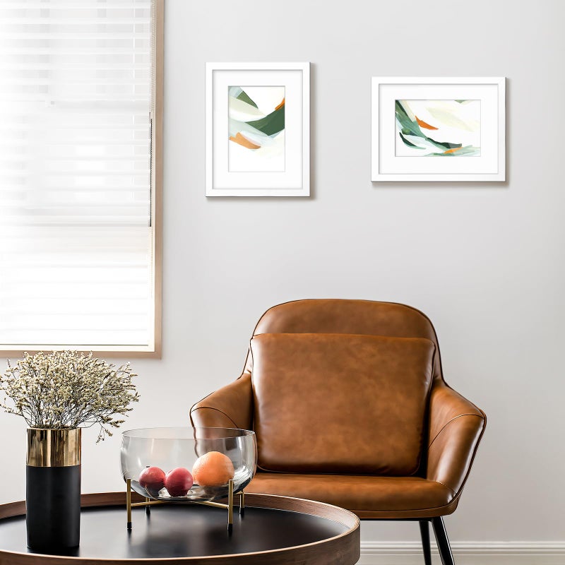 HappyHapi 8x10 Picture Frames Set of 10  8x10 White Photo Frames Display Pictures 5x7 with Mat or 8x10 Without Mat. Tabletop or Wall Display Decoration for Photos  Paintings  Posters  Artwork (White) - Image 3