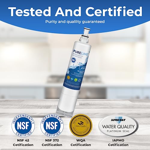 Pureline EDR5RXD1, 4396508 Replacement for Whirlpool 4396508, EDR5RXD1, EveryDrop Filter 5, Refrigerator Water Filter - Reduces Bad Taste & Odor - Image 2