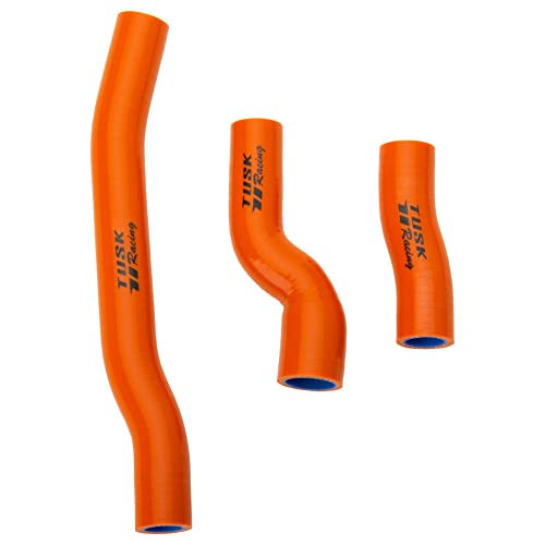 Tusk Radiator Hose Kit Orange Compatible with KTM 300 XCW 20202023300 XC 20202022 - Image 1