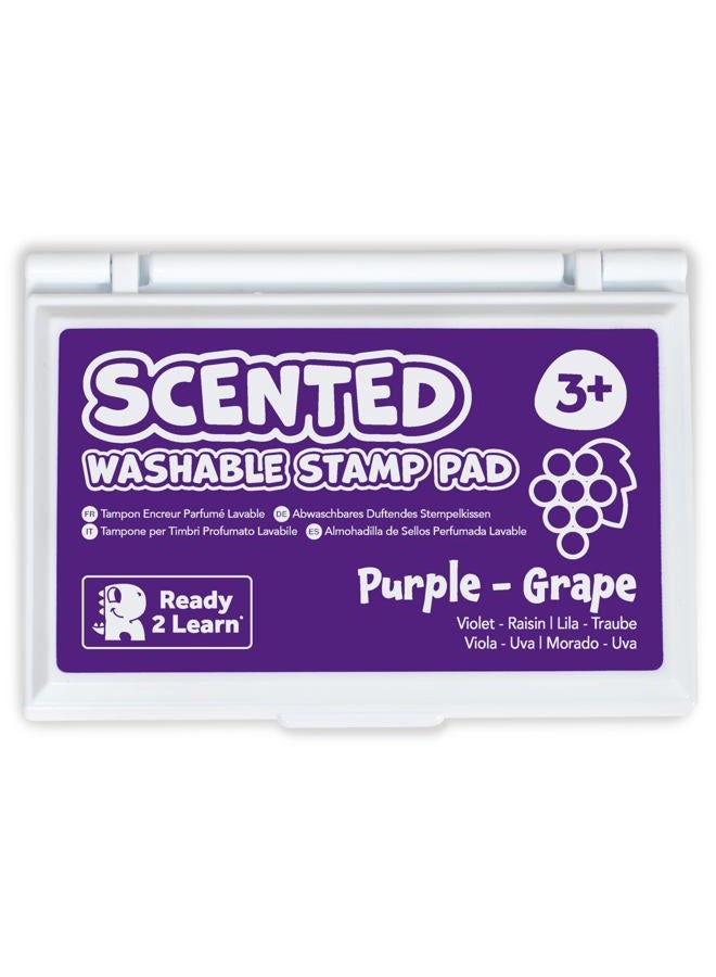 READY 2 LEARN Grape Scented, Purple Washable Stamp Pad - Image 1