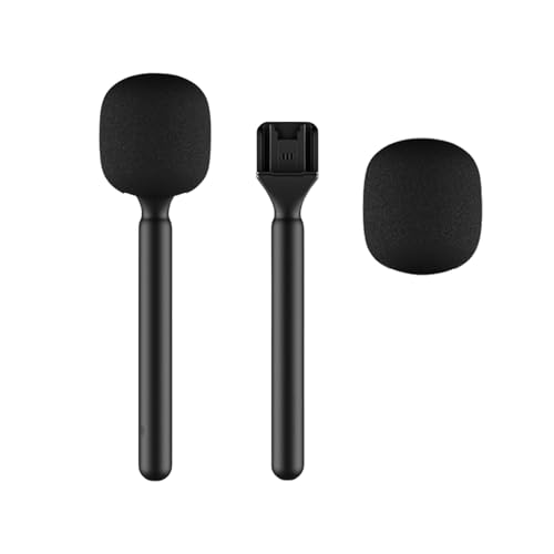 PDEEY Microphone Holder fit for DJIHollylandRodeMovo Wireless Mic Stand Handheld Stick 2Pack - Image 3