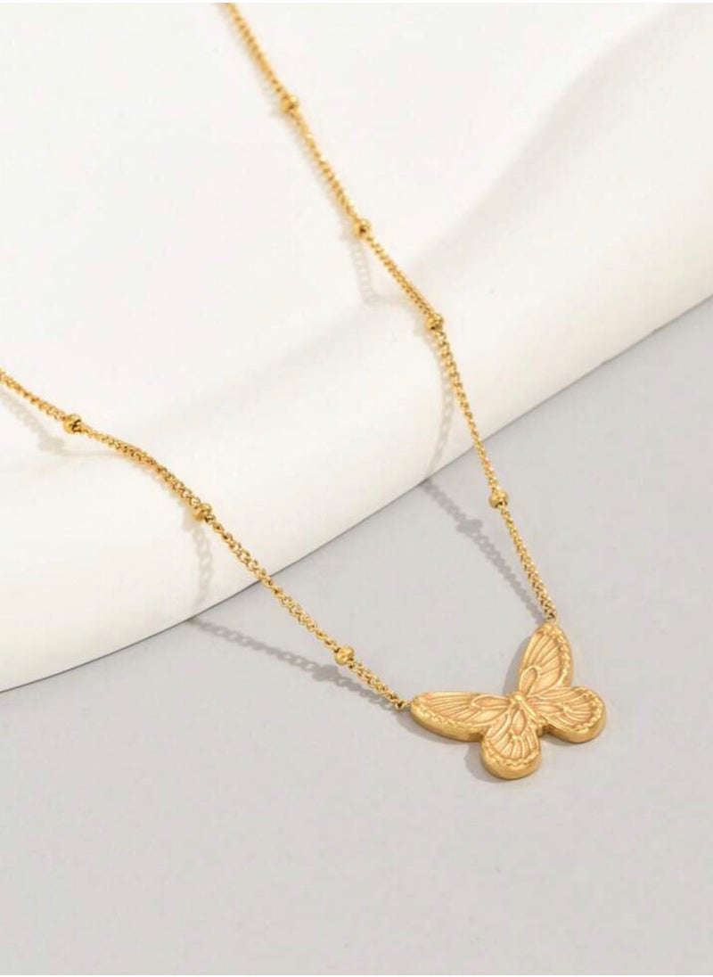 Jewelry 4 lady - Elegant 18k Gold Plated Necklace For Women - Image 1