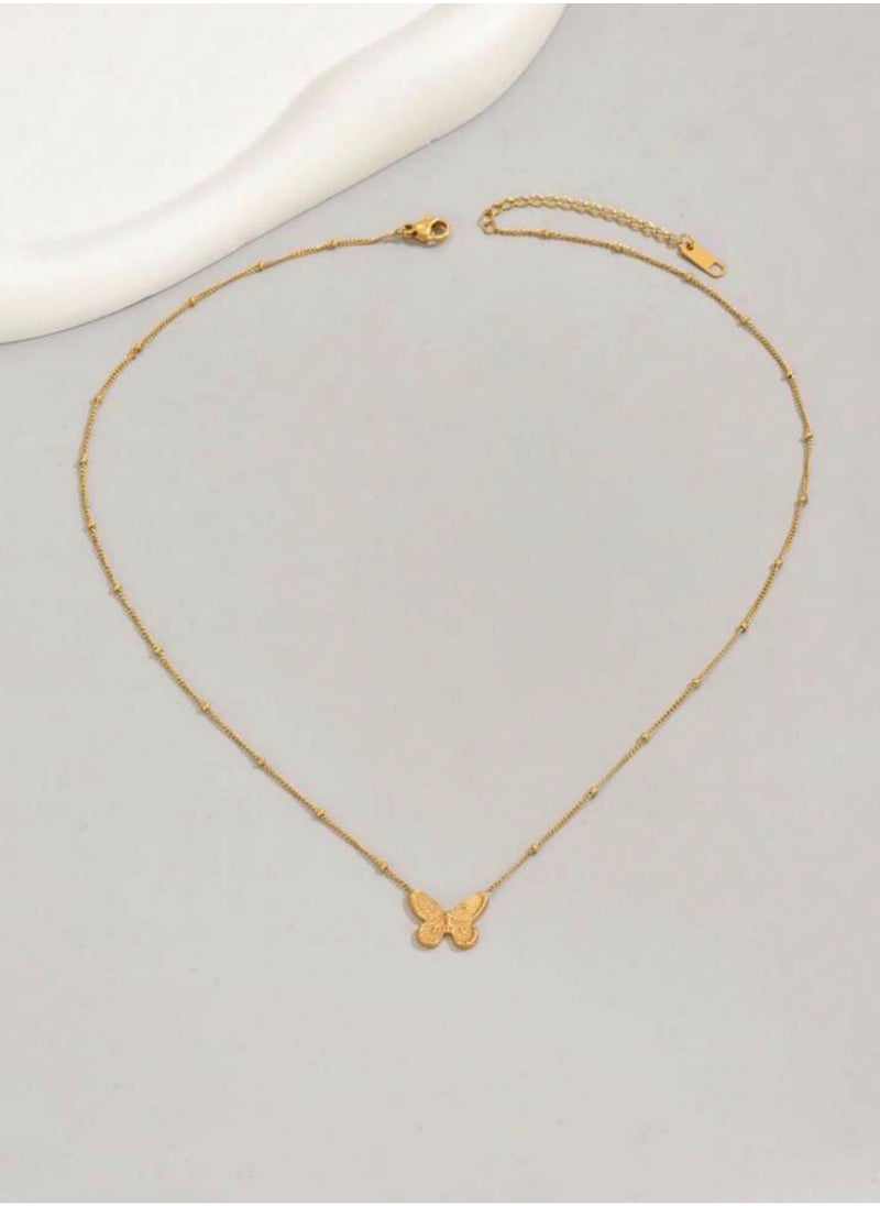 Jewelry 4 lady - Elegant 18k Gold Plated Necklace For Women - Image 1