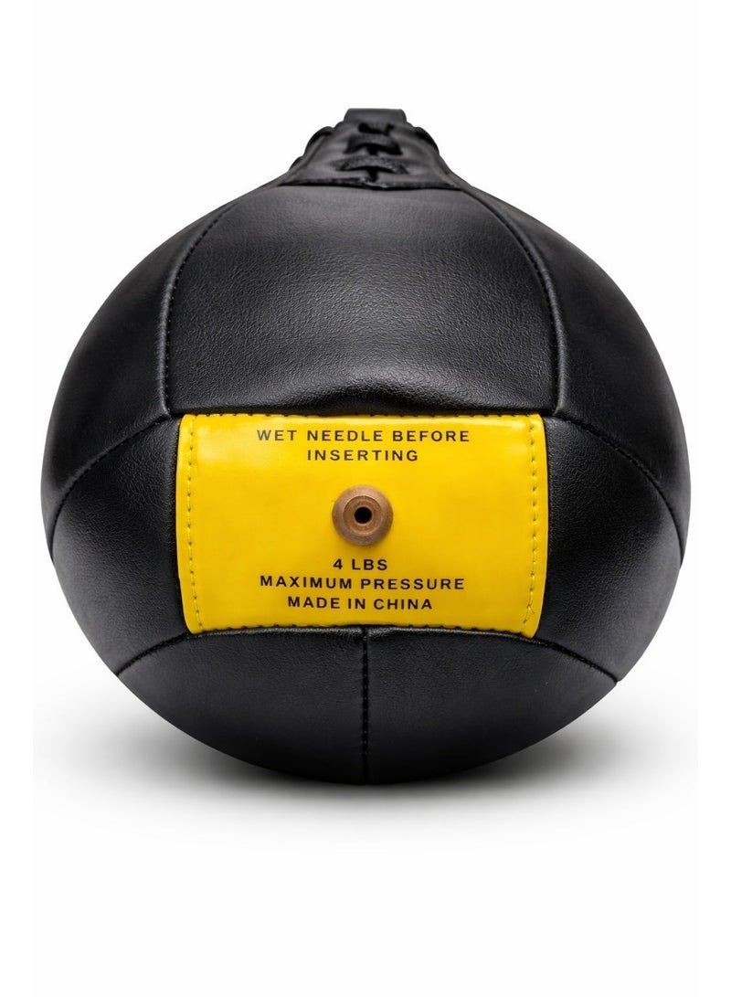 Raion Dominion™ SpeedCore Speed Bag 17x23cm for Boxing & MMA Training – Professional Punching Reflex Bag – Black - Image 2