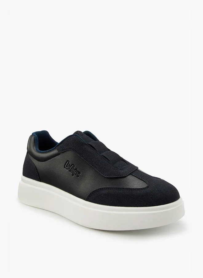 لي كوبر Men's Panelled Slip-On Loafers