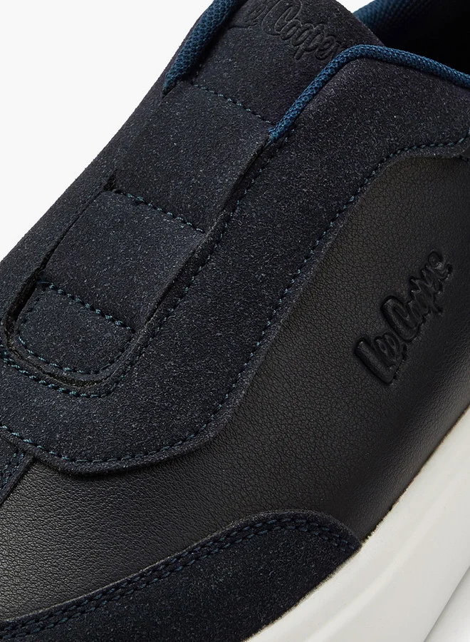 لي كوبر Men's Panelled Slip-On Loafers