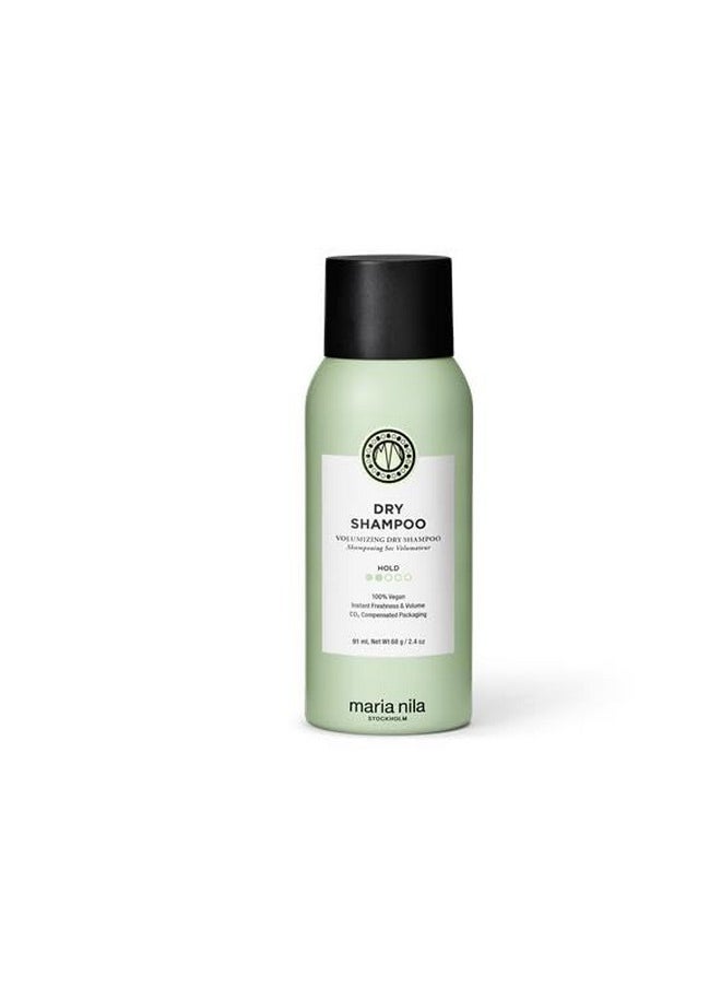 Maria Nila Maria Nila Dry Shampoo, 91 ml / 2.4 oz, Freshens up Greasy Hair, Adds Volume to Fine Hair, 100% Vegan & Sulfate/Paraben free  - Image 1