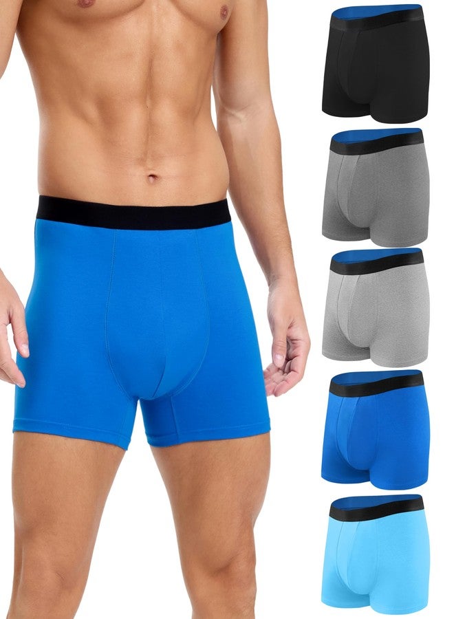 SUNCHIRI Men's Incontinence Underwear Cotton Boxer Briefs, Leakproof Washable Reusable 100ml Multipack (Multicolor01, Medium) - Image 1