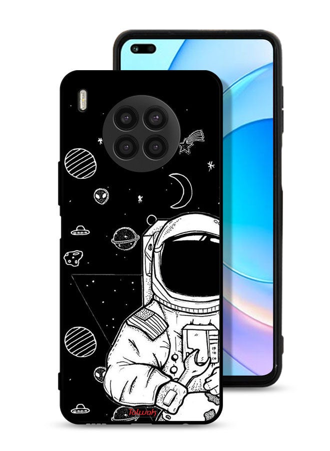 Tolwak Huawei nova 8i Protective Case Cover Astronaut Art - Image 1