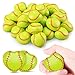 Poen 36 Pcs Valentines Day Sports Stress Balls Gifts Heart Shaped Sports Squeeze Foam Balls Stress Relief Toys Party Favors for Teens Adults Student School Prizes Gift Bag FillersSoftball - Image 2