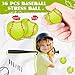 Poen 36 Pcs Valentines Day Sports Stress Balls Gifts Heart Shaped Sports Squeeze Foam Balls Stress Relief Toys Party Favors for Teens Adults Student School Prizes Gift Bag FillersSoftball - Image 4