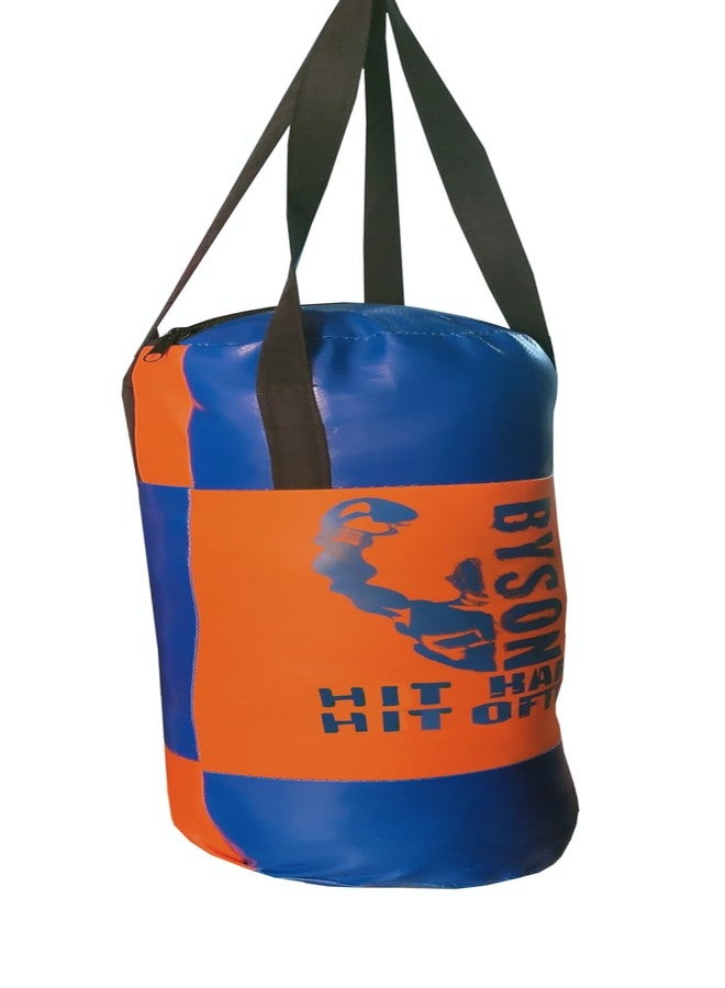 BYSON Kids Boxing Set with Punching Bag and Gloves, Training Kit for Ages 3-8 Years, Blue Orange - Image 4