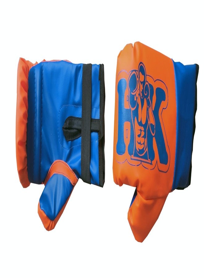 BYSON Kids Boxing Set with Punching Bag and Gloves, Training Kit for Ages 3-8 Years, Blue Orange - Image 5