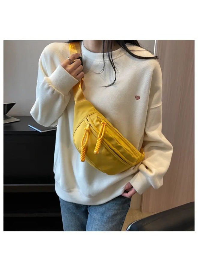 Rup Art Unisex Outdoor Men Woman Shoulder Casual Pack Nylon Travel Crossbody Chest Cute Belt Sport Bag For Girls Waist Bag Rup Art  - Image 2