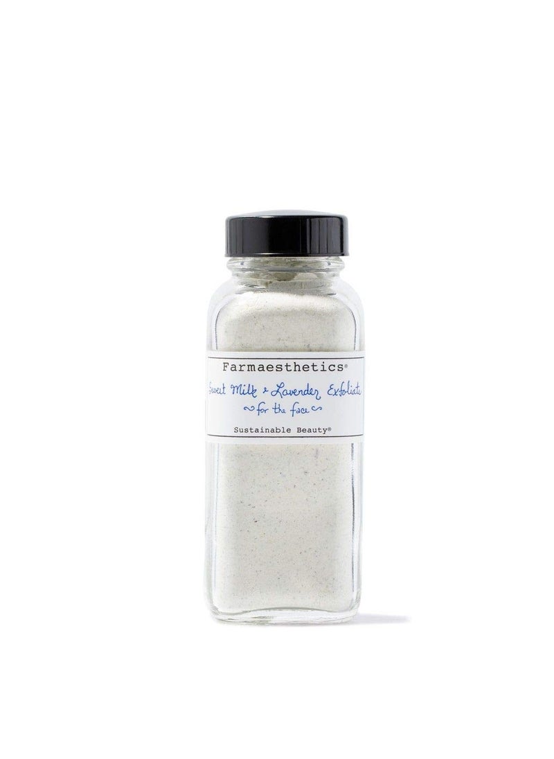 Farmaesthetics - Farmaesthetics Sweet Milk and Lavender Bud Facial Exfoliate 4oz  Ethically Sourced Sustainable Beauty  Clean All Natural Small Batch Skincare - Image 1