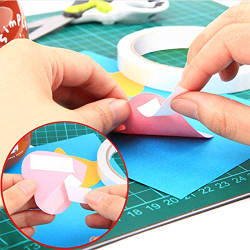 Aniann 236 Yards Double Sided Tape for Crafts, 6 Rolls Two Sided Tapes for Arts, Scrapbooking, Card Making, Gift Wrapping, DIY, Office & Home Supplies (1/4", 1/3", 1/2") - Image 3