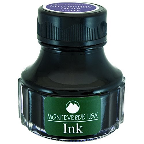 MONTEVERDE Bottle Ink, 90ml, Mulberry-Noir (G308UN) - Image 3