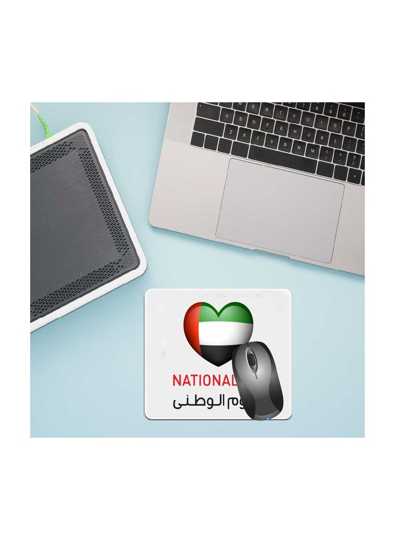PRINTSHOP4ME Mouse pad with Printed theme design for Celebrating UAE  National Day or Flag day (Design 3) - Image 5