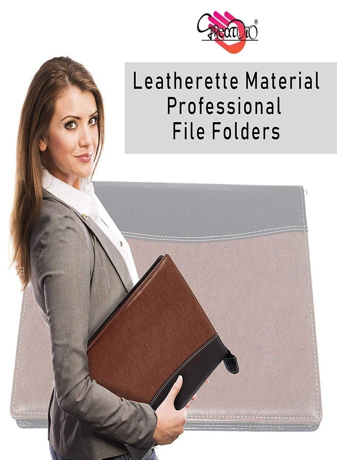 GreatDio® Files and Folders Executive Files and Folders -Pack of 1/Certificate File Holder/Document Folder for certificates/Document Folder for certificates FS and A4 Size/Document Folder with Zip - Image 3