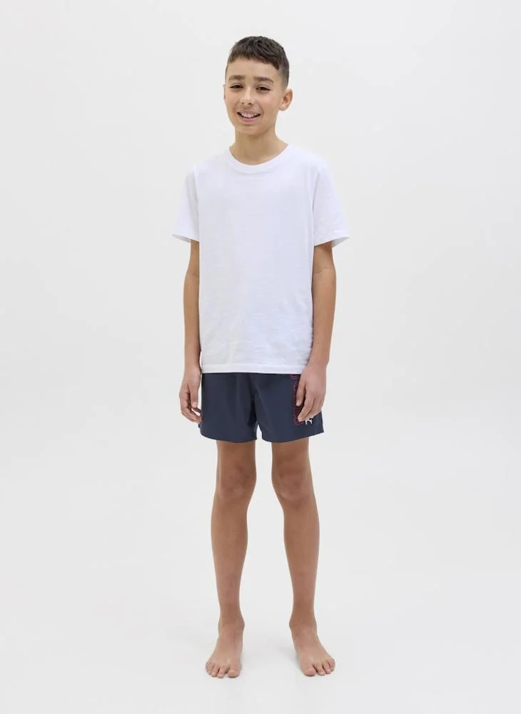 Jack & Jones Junior Kids Logo Swim Shorts