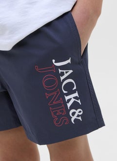 Jack & Jones Junior Kids Logo Swim Shorts  - Image 3