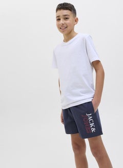 Jack & Jones Junior Kids Logo Swim Shorts  - Image 4