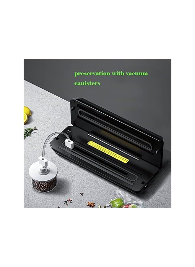 vesus Sealer Machine, 5 In 1 Automatic Vacuum Sealing Machine With 10 Free Sealing Bags, Dry & Moist Modes, Easy To Clean, For Meat Or Wet Food In Home Kitchen,Compact Portable Design  - Image 5