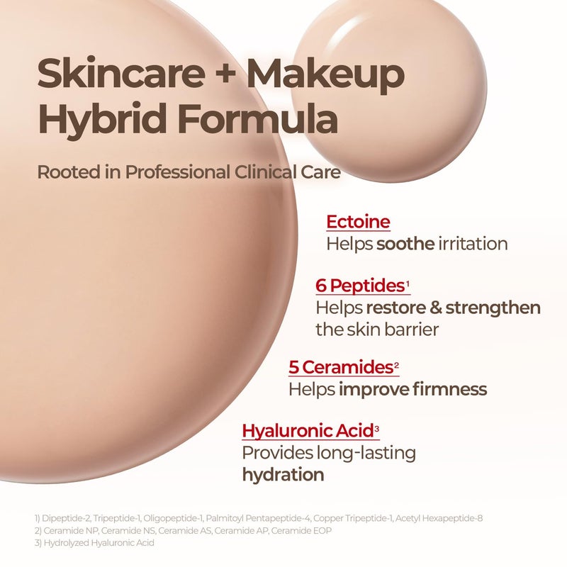 Cell Fusion C Skin Blemish Balm No.21 Natural Light - Light, Lightweight BB Cream with Ceramide, Tinted Moisturizer for Sensitive Skin, SPF-Free, Korean Makeup, 1.01 fl.oz. - Image 2