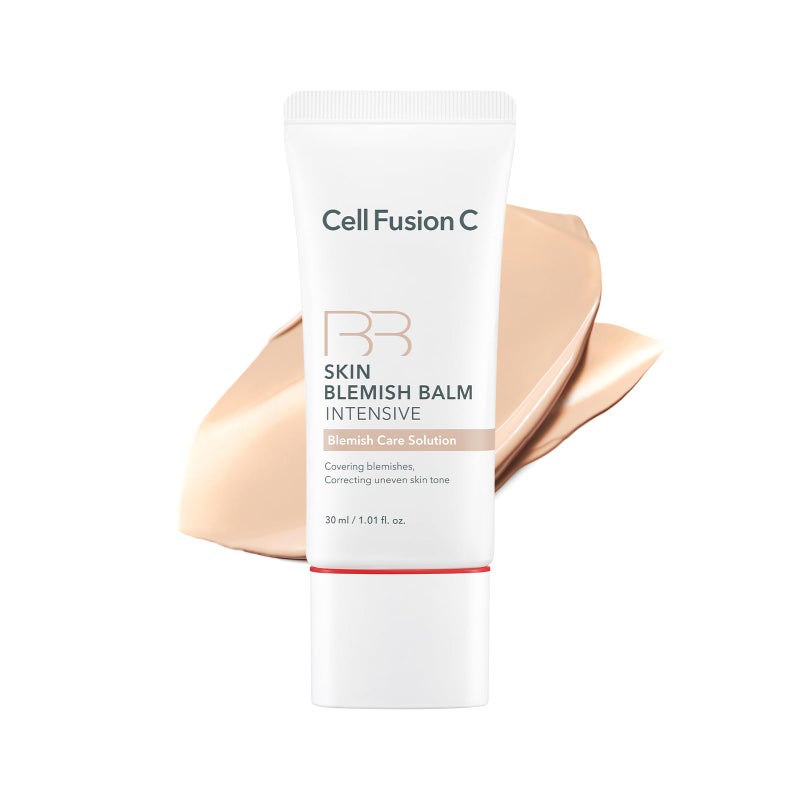 Cell Fusion C Skin Blemish Balm No.21 Natural Light - Light, Lightweight BB Cream with Ceramide, Tinted Moisturizer for Sensitive Skin, SPF-Free, Korean Makeup, 1.01 fl.oz. - Image 1
