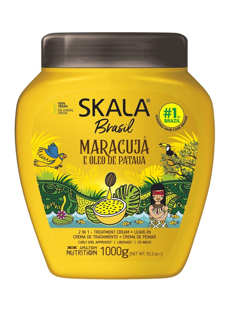 سكالا كريم سكالا برازيل ماراكوجا إي أوليو دي باتوا لمعالجة الشعر
