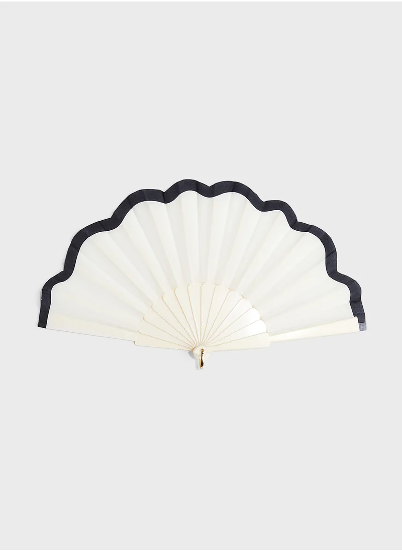 H&M Scalloped-Edge Fan